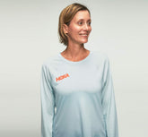 Women's Performance Long Sleeve Wan Blue