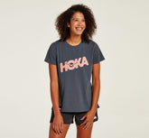 Women's Brand Tee Ombre Blue