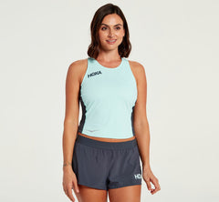 Women's Fitted Tank Blue Tint