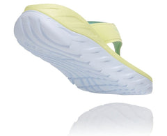 Women's ORA Recovery Flip Luminary Green / Blue Tint