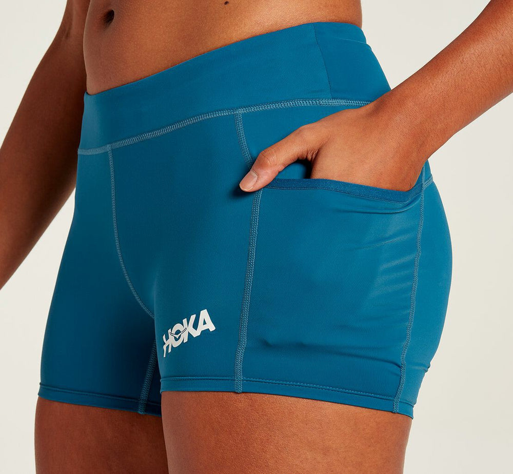 Women's Performance Knit 3" Short Moroccan Blue