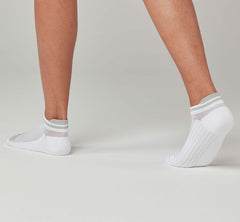 All Gender Performance No-Show Sock White
