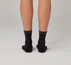 All Gender Performance Crew Sock Black