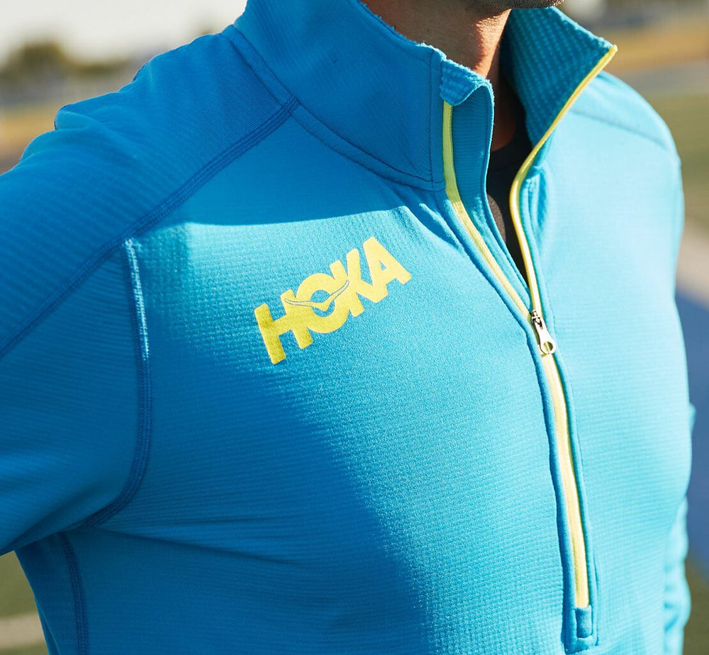 Men's 1/2 Zip Midlayer Diva Blue