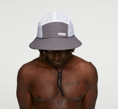 All Gender Adventure Hat Charcoal / White