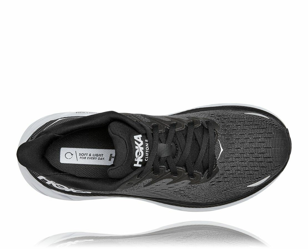 Women's Clifton 8 Black / White