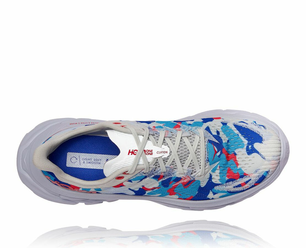 All Gender Clifton Edge Geometric Ballad Blue / Blue Flower